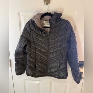 Xersion Premium packable Down Jacket - black